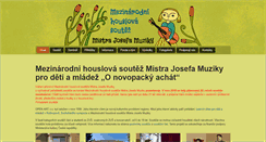 Desktop Screenshot of houslovka.open-art.cz